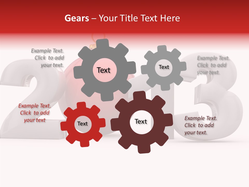 Festive December Party PowerPoint Template