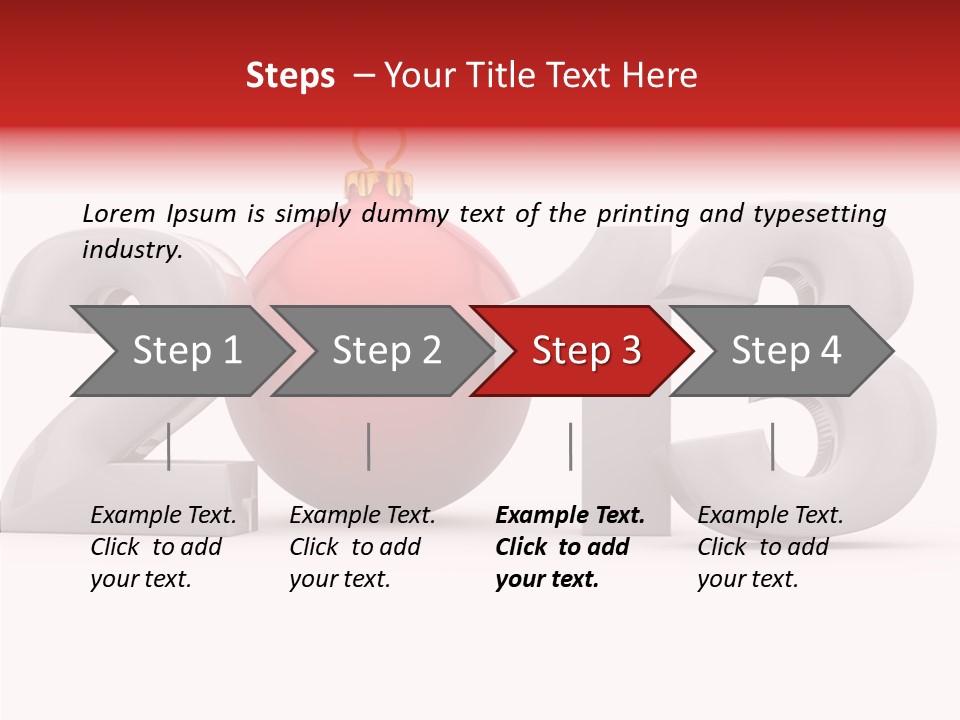 Festive December Party PowerPoint Template
