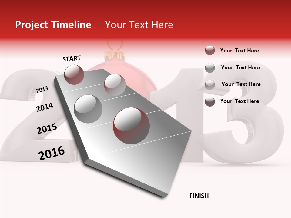 Festive December Party PowerPoint Template