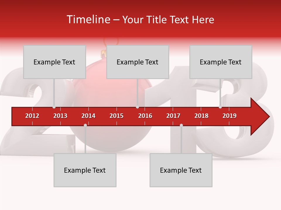 Festive December Party PowerPoint Template