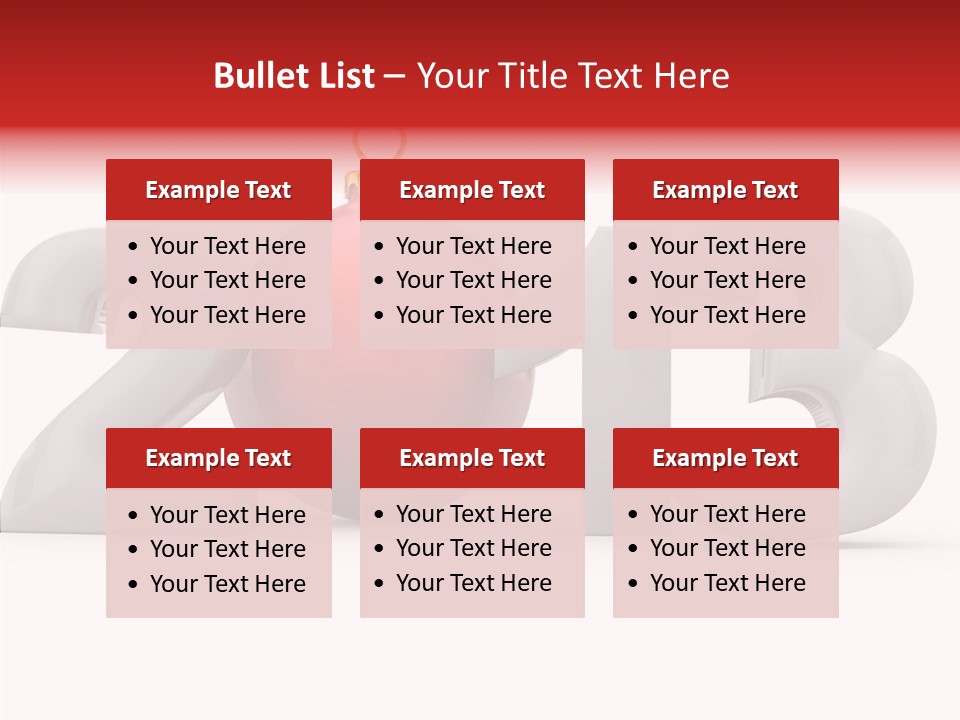 Festive December Party PowerPoint Template