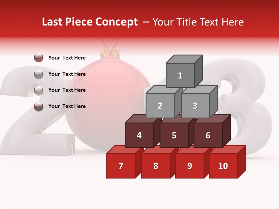 Festive December Party PowerPoint Template