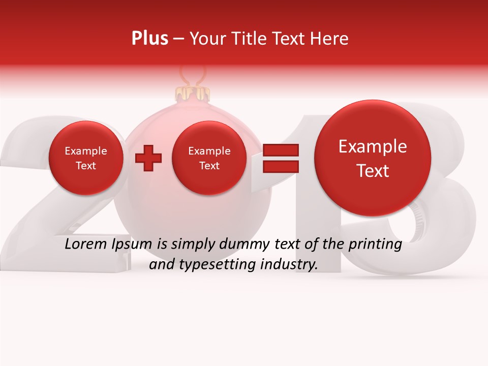 Festive December Party PowerPoint Template
