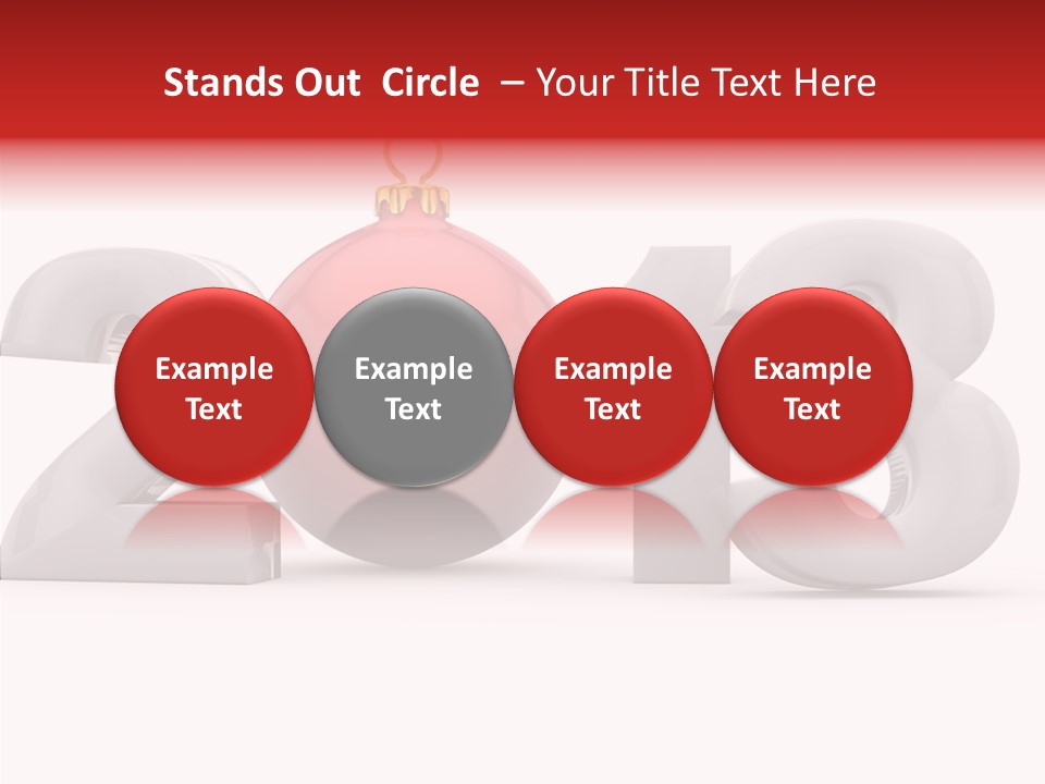 Festive December Party PowerPoint Template