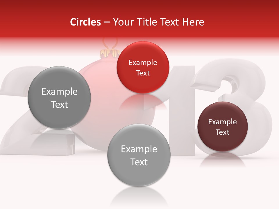 Festive December Party PowerPoint Template