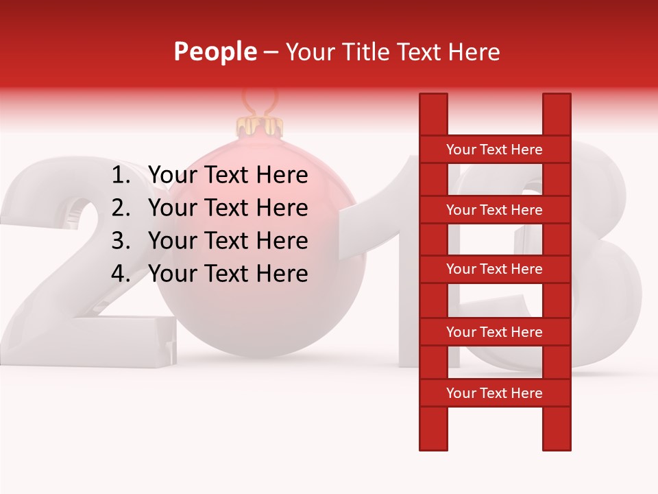 Festive December Party PowerPoint Template