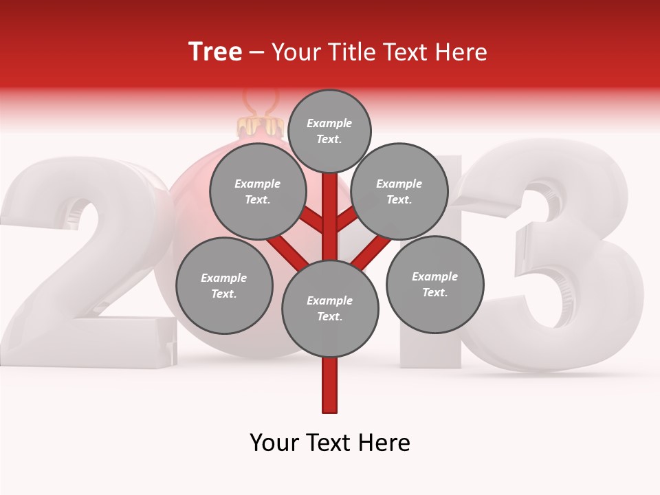 Festive December Party PowerPoint Template