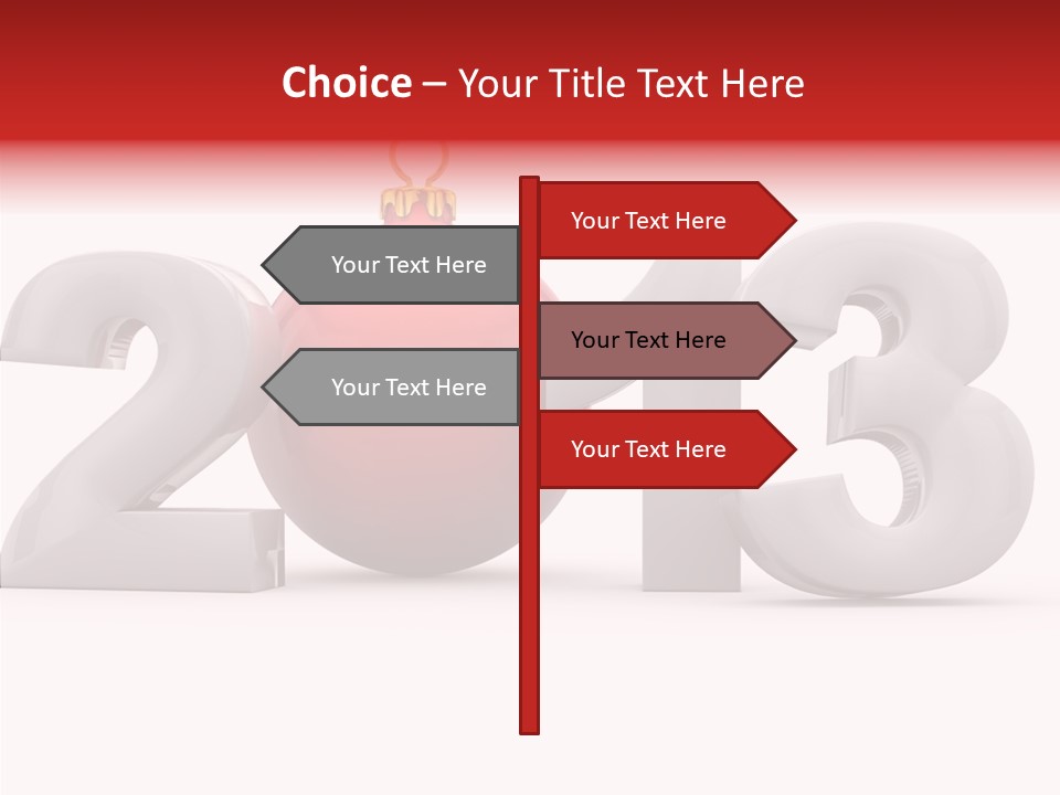 Festive December Party PowerPoint Template