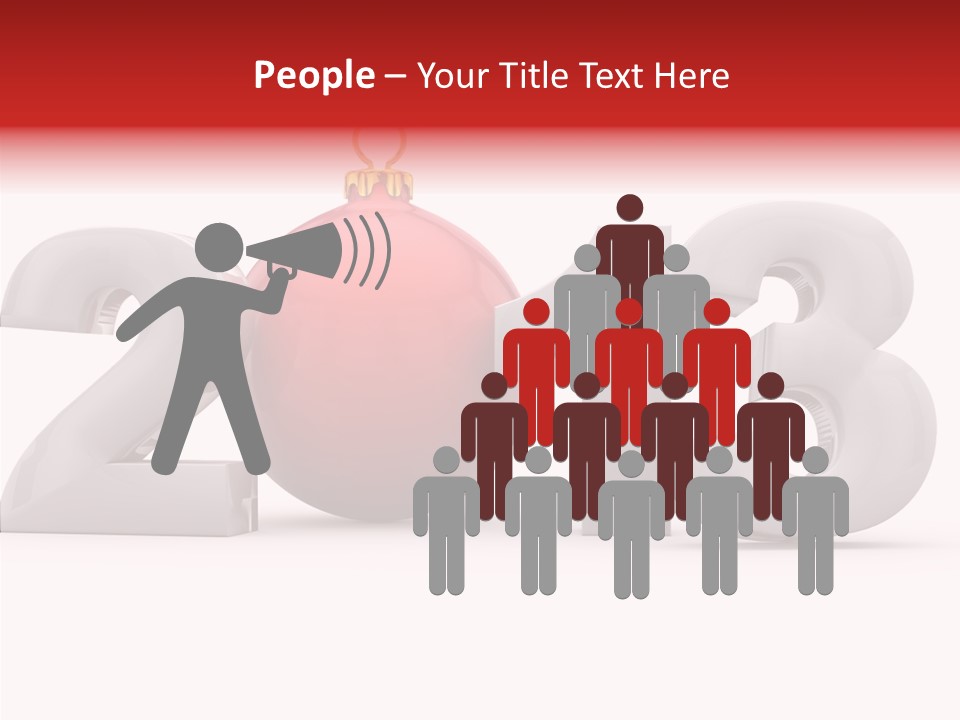 Festive December Party PowerPoint Template