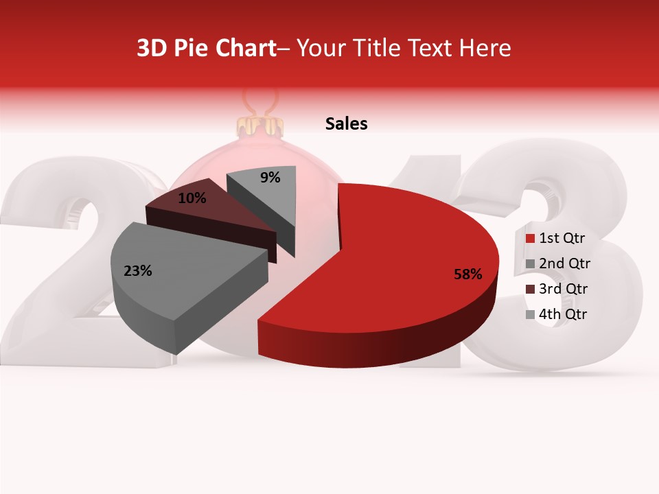 Festive December Party PowerPoint Template