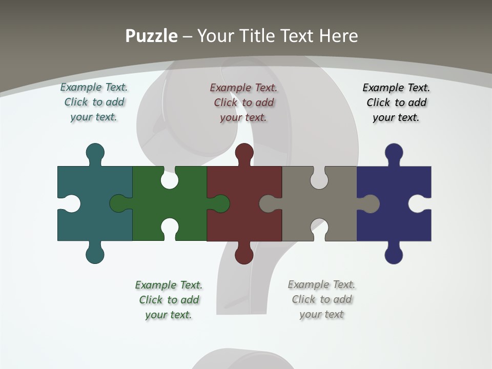 Questions Ask Concept PowerPoint Template