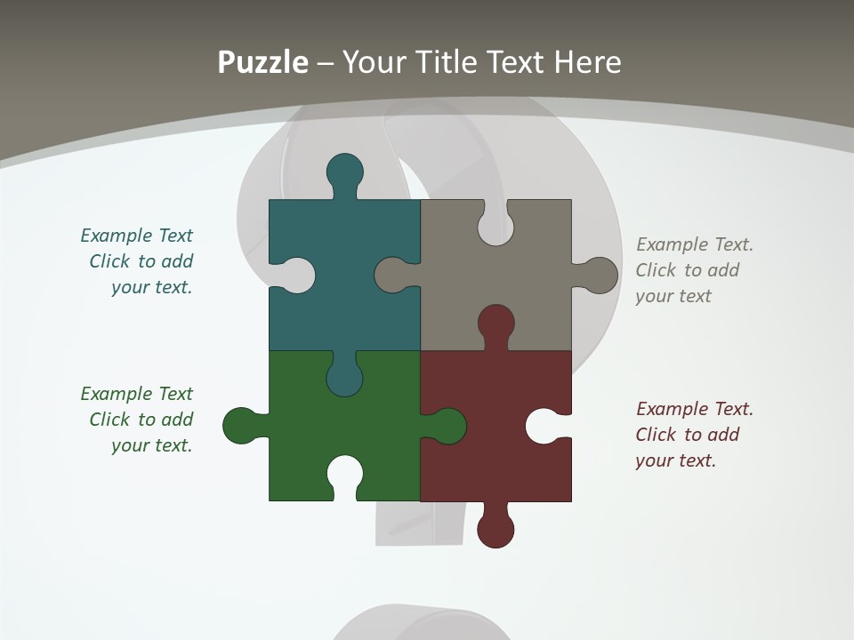 Questions Ask Concept PowerPoint Template