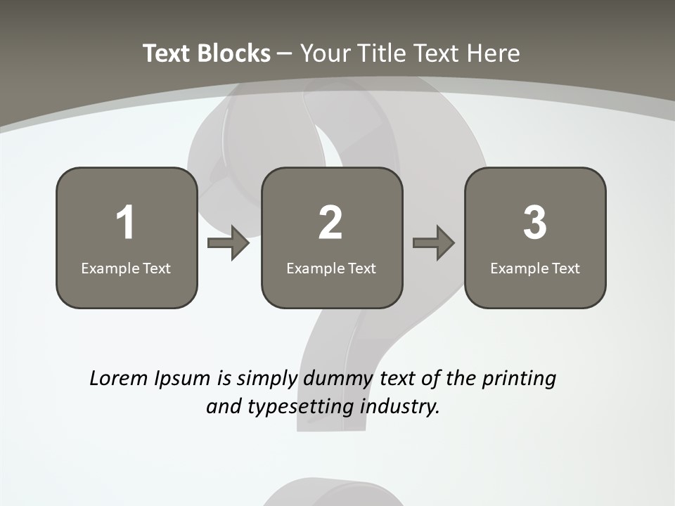 Questions Ask Concept PowerPoint Template