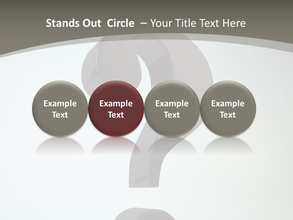 Questions Ask Concept PowerPoint Template