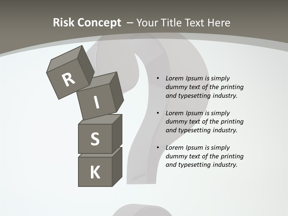 Questions Ask Concept PowerPoint Template