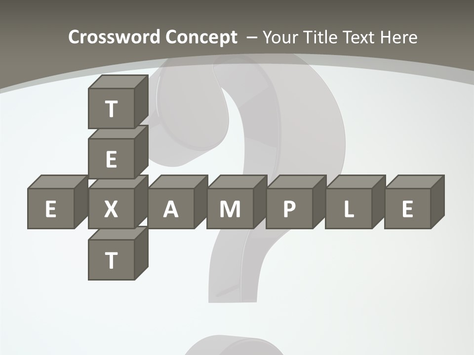 Questions Ask Concept PowerPoint Template