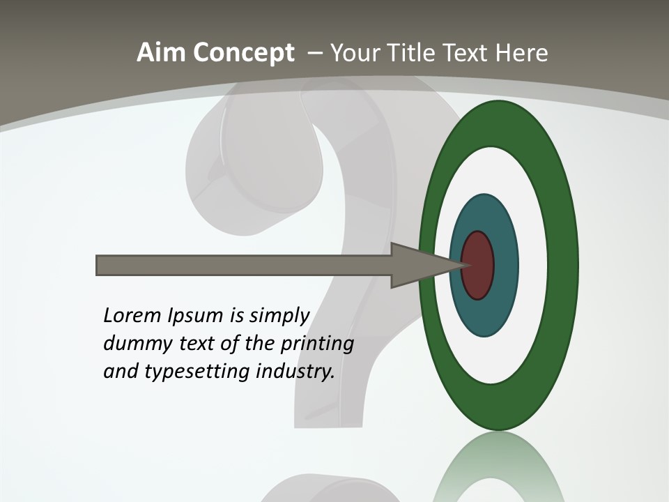 Questions Ask Concept PowerPoint Template