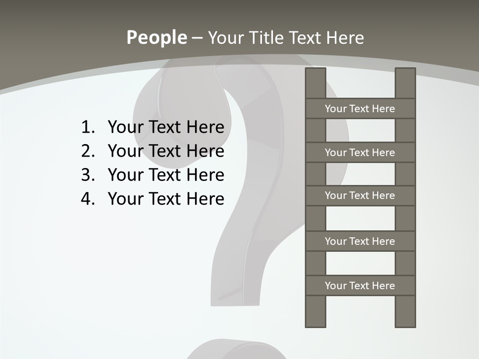 Questions Ask Concept PowerPoint Template