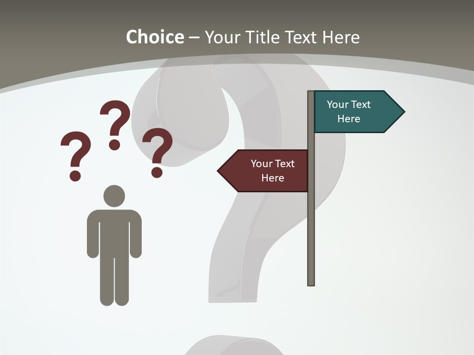 Questions Ask Concept PowerPoint Template