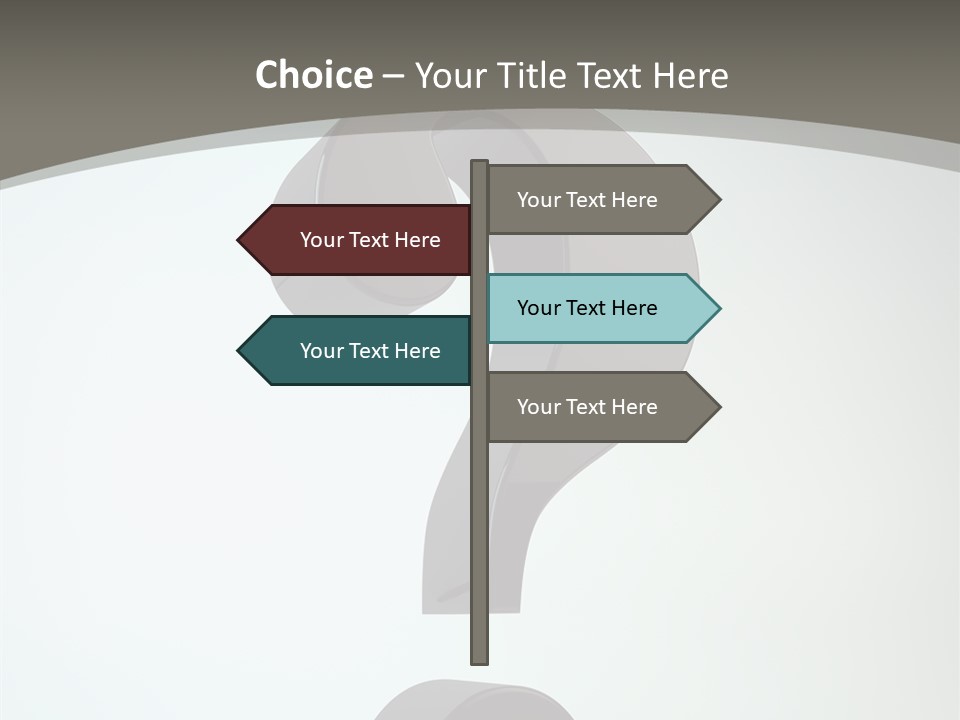 Questions Ask Concept PowerPoint Template