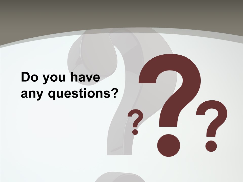 Questions Ask Concept PowerPoint Template