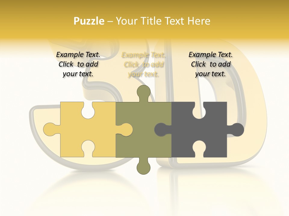 D Logo Hdtv Display PowerPoint Template