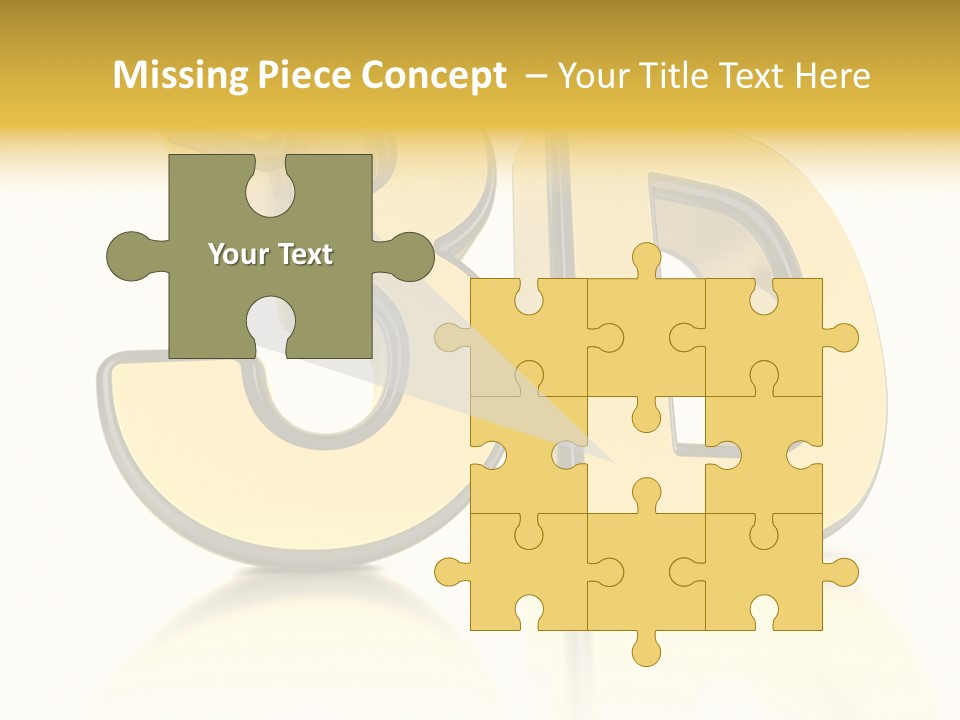 D Logo Hdtv Display PowerPoint Template