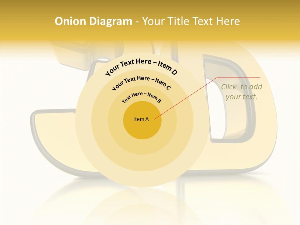 D Logo Hdtv Display PowerPoint Template