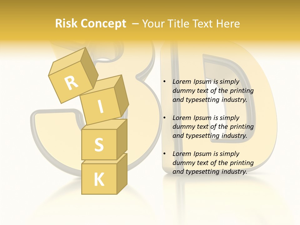 D Logo Hdtv Display PowerPoint Template