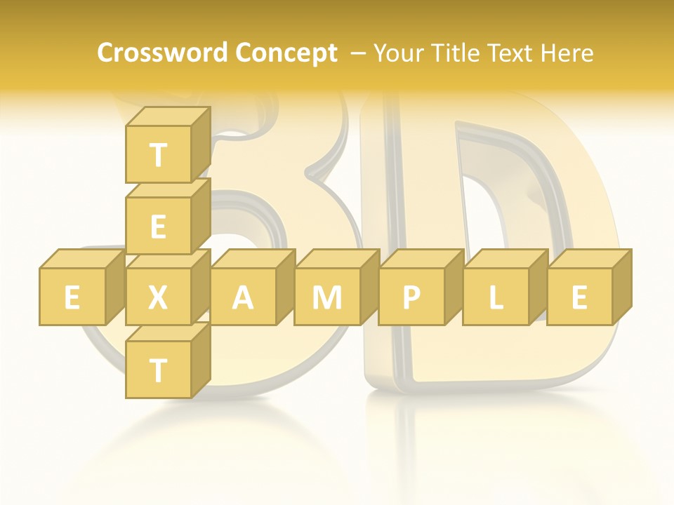 D Logo Hdtv Display PowerPoint Template