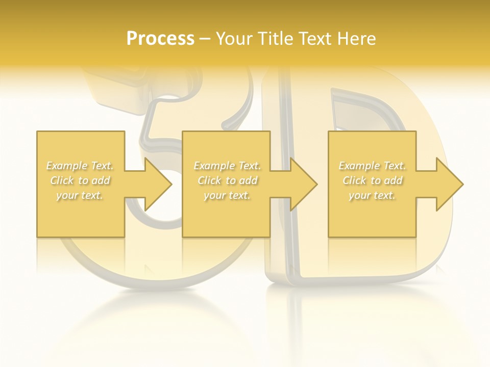 D Logo Hdtv Display PowerPoint Template