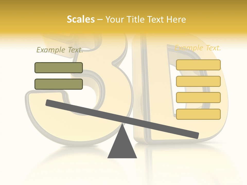 D Logo Hdtv Display PowerPoint Template