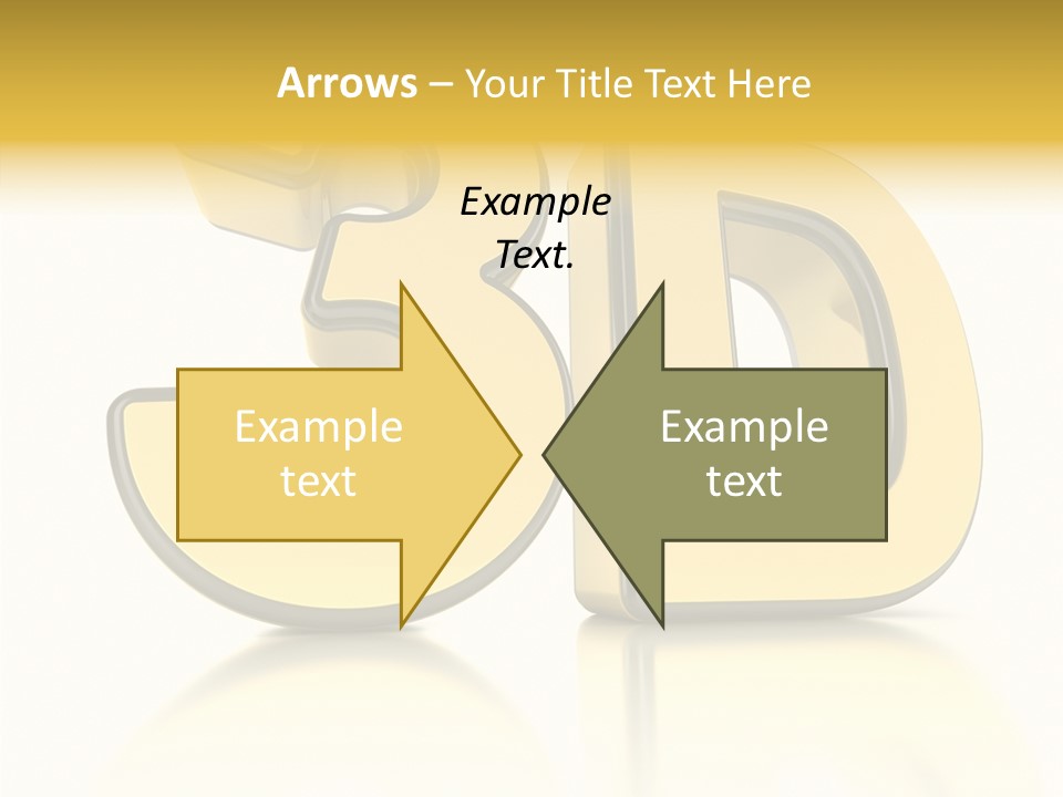 D Logo Hdtv Display PowerPoint Template