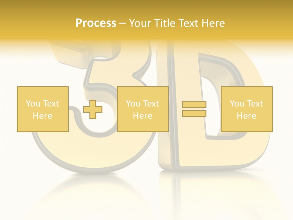 D Logo Hdtv Display PowerPoint Template