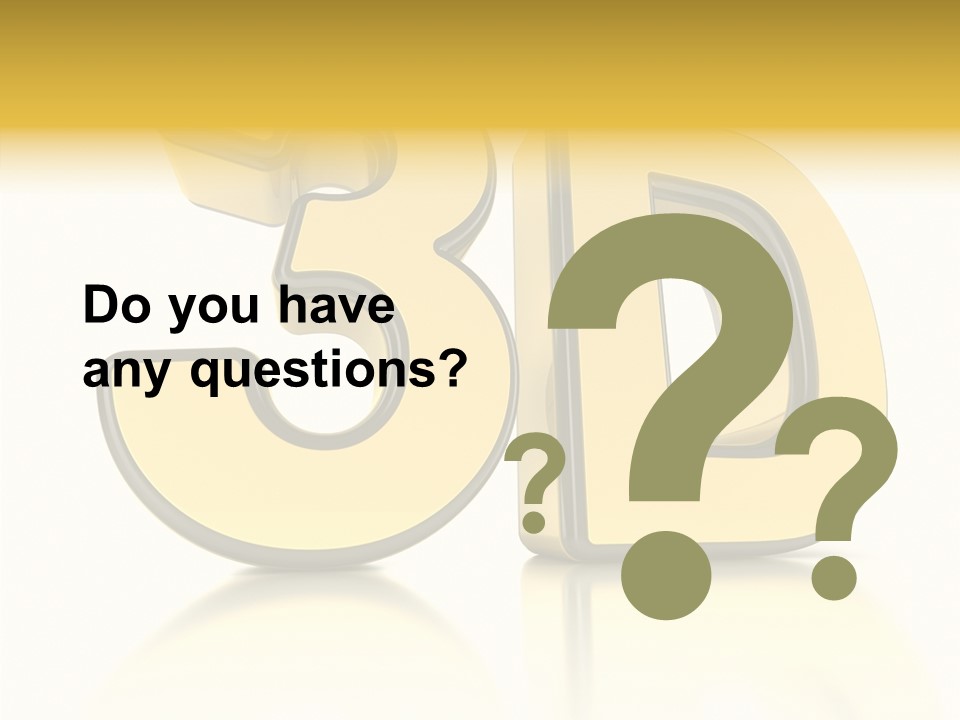 D Logo Hdtv Display PowerPoint Template