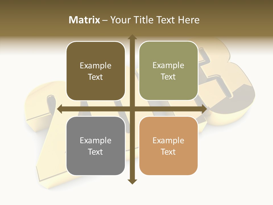 Wallpaper Isolated White PowerPoint Template