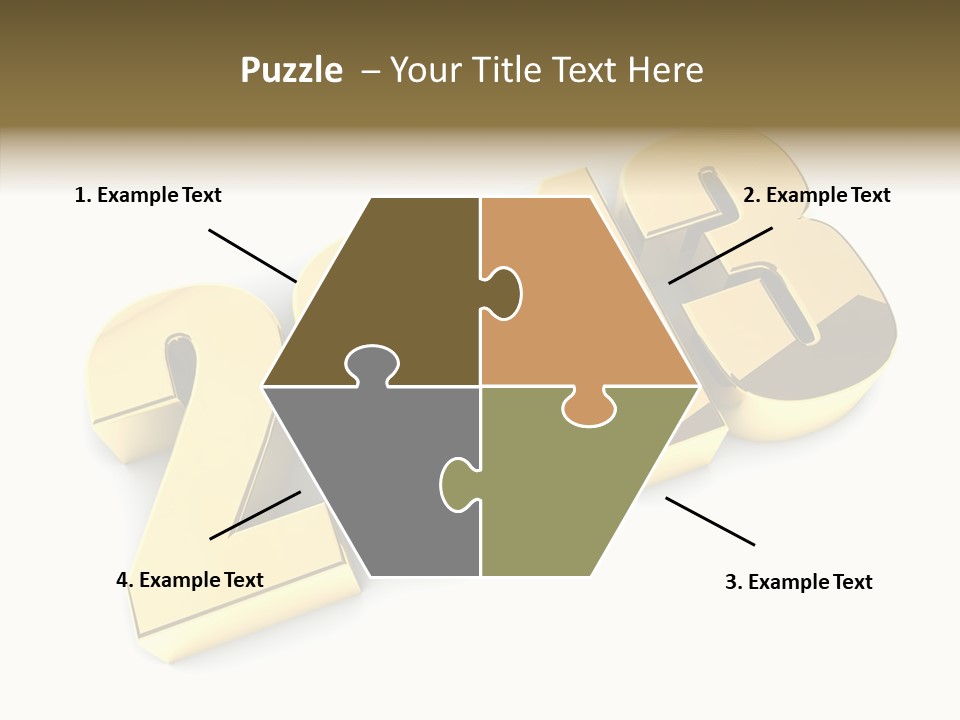 Wallpaper Isolated White PowerPoint Template