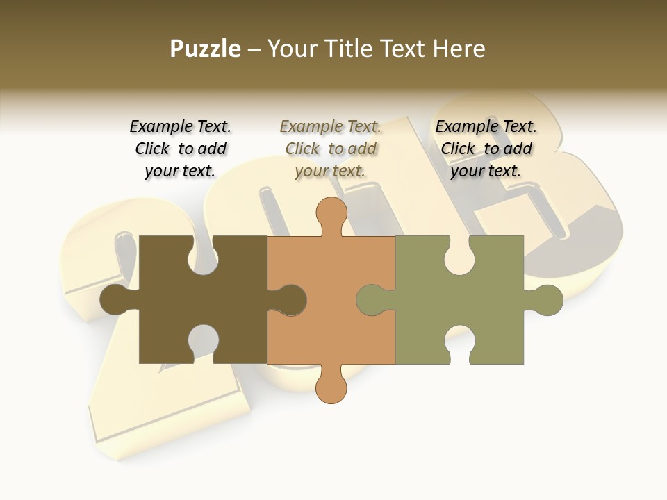 Wallpaper Isolated White PowerPoint Template