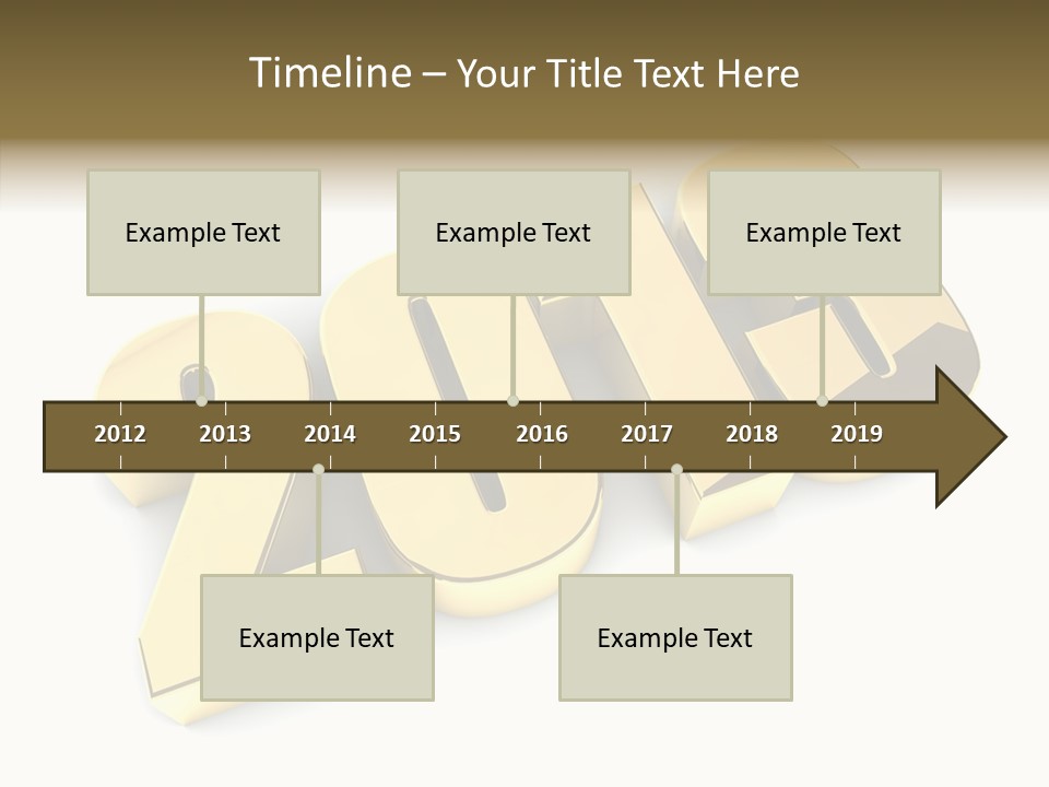 Wallpaper Isolated White PowerPoint Template