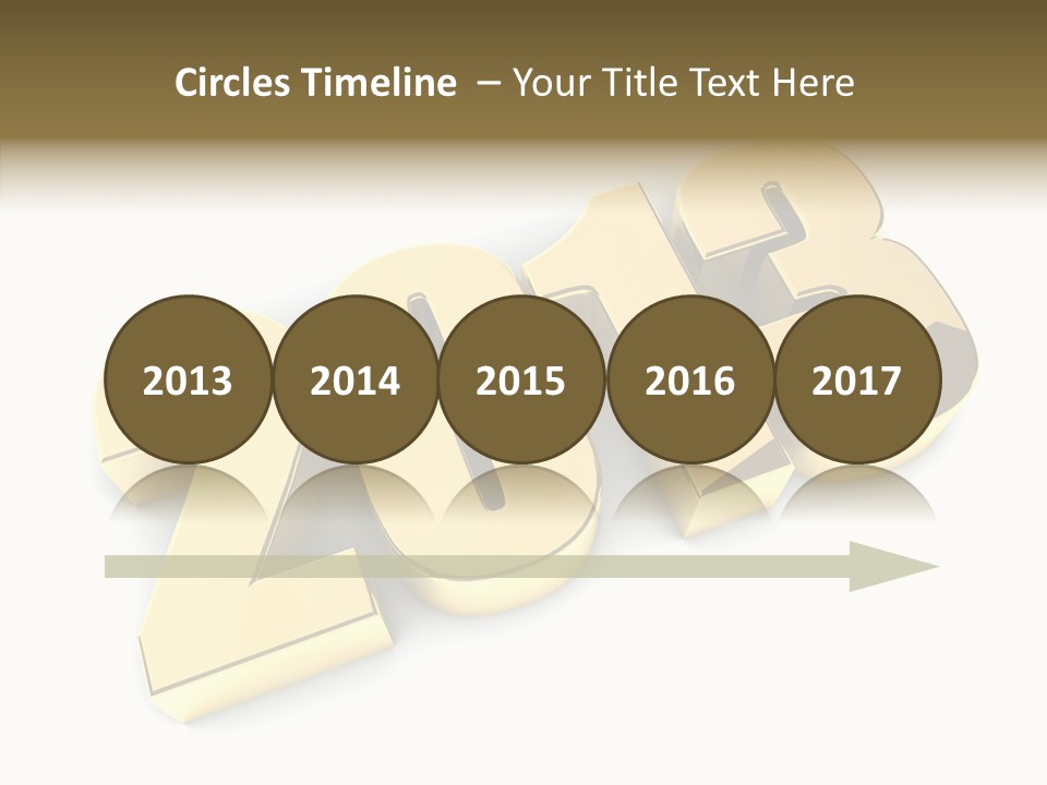 Wallpaper Isolated White PowerPoint Template