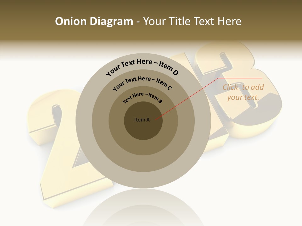 Wallpaper Isolated White PowerPoint Template