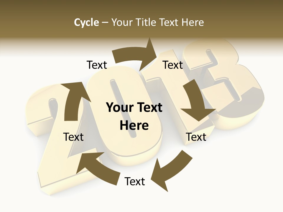 Wallpaper Isolated White PowerPoint Template