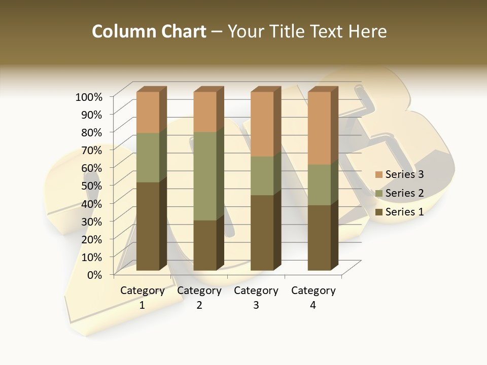 Wallpaper Isolated White PowerPoint Template