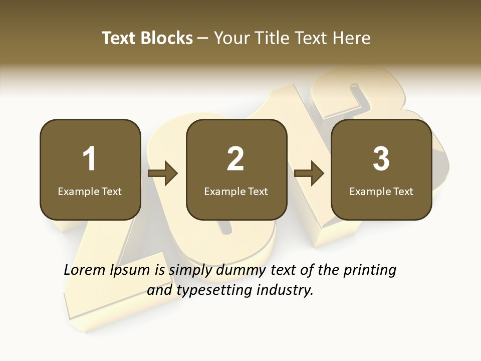 Wallpaper Isolated White PowerPoint Template