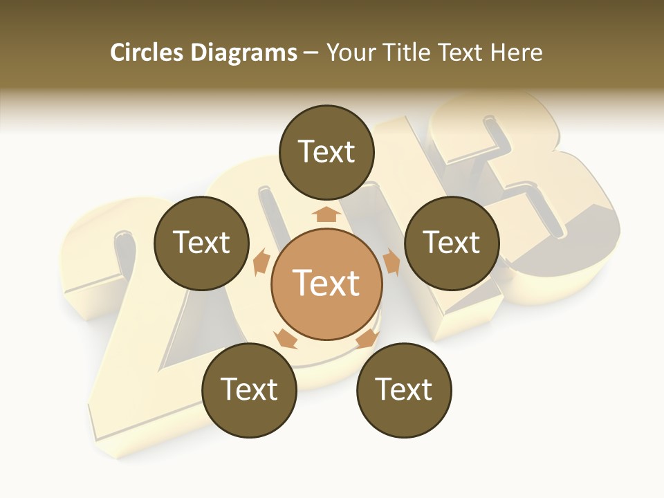 Wallpaper Isolated White PowerPoint Template