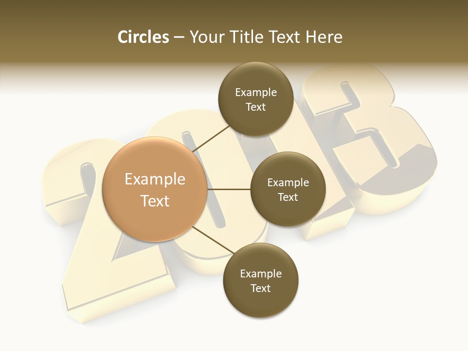 Wallpaper Isolated White PowerPoint Template