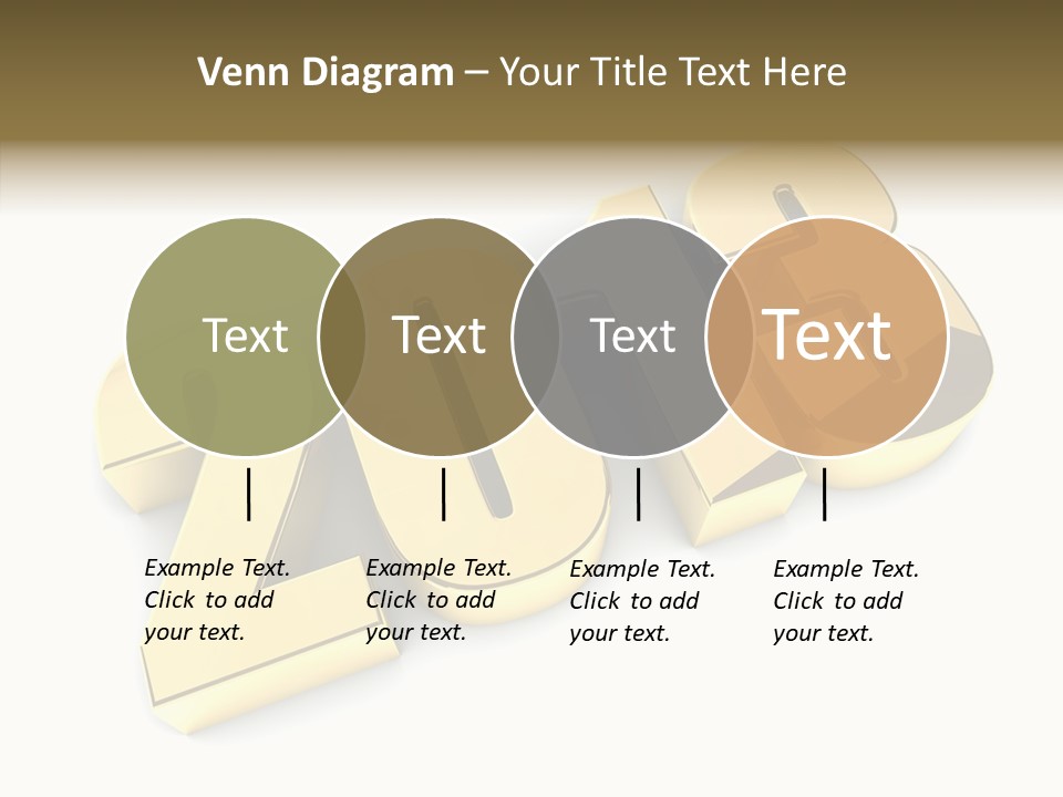 Wallpaper Isolated White PowerPoint Template