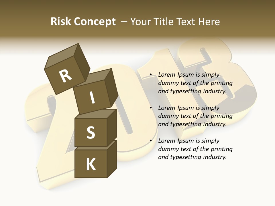 Wallpaper Isolated White PowerPoint Template