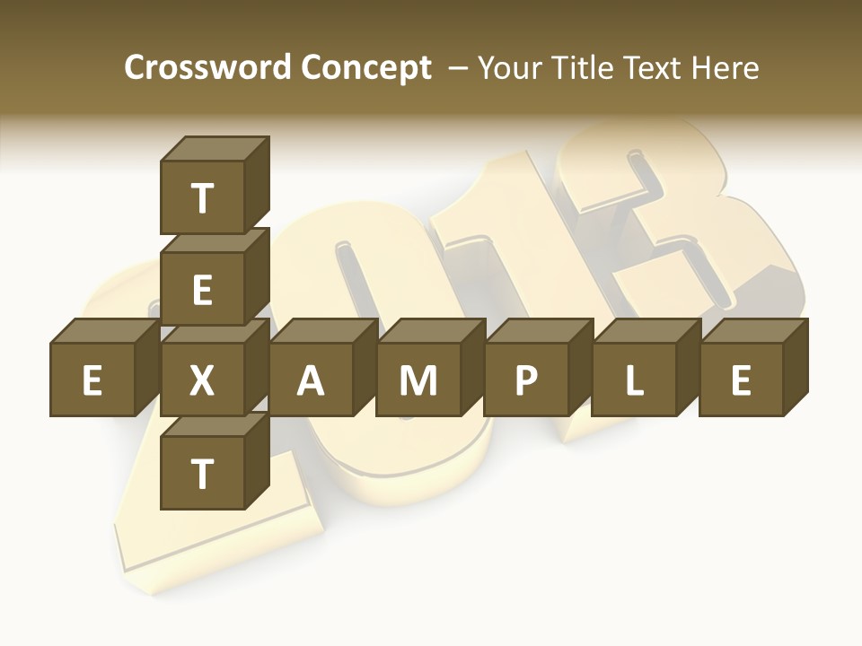 Wallpaper Isolated White PowerPoint Template
