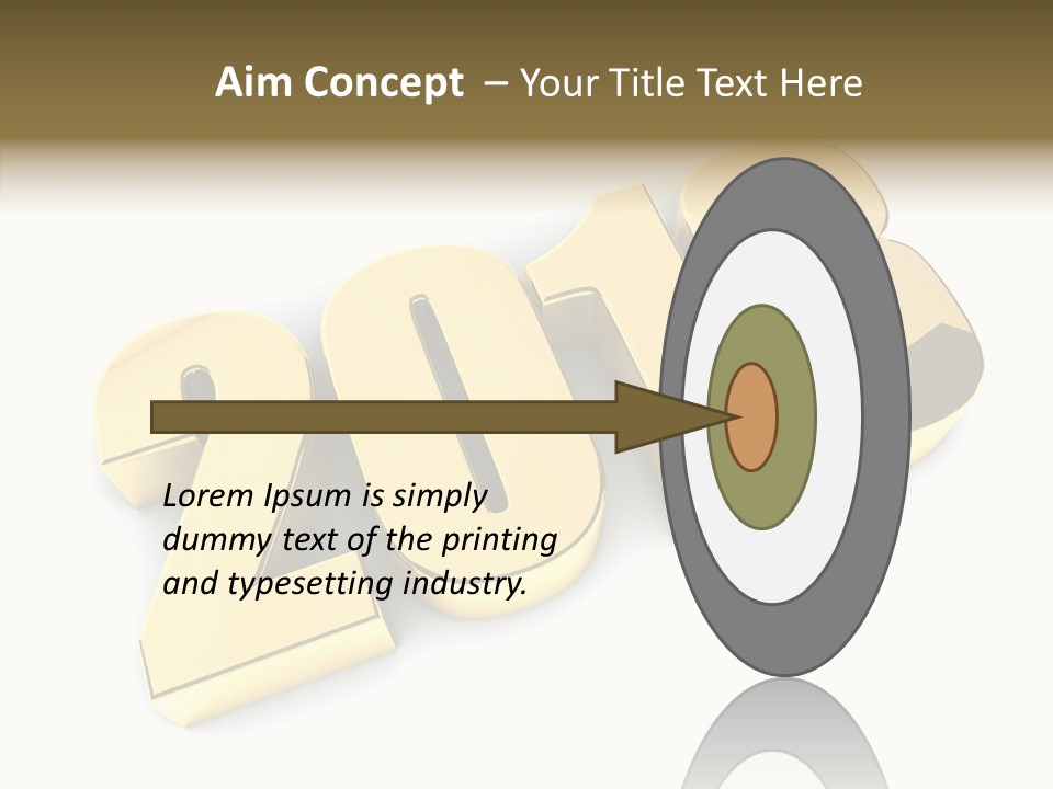 Wallpaper Isolated White PowerPoint Template